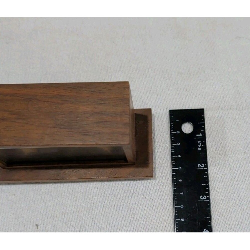 German Hand Carved Wood Sacred Box Miniature Last Supper RARE 5"X3"X2" - Picture 4 of 9